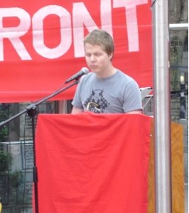 Oscar Dahl, Ung Vänster